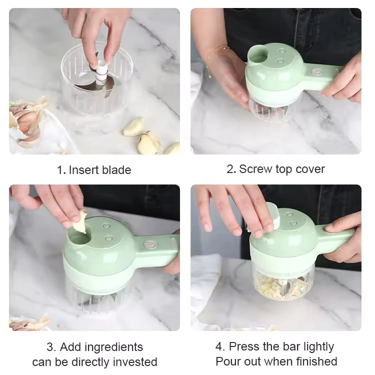 Eatery's Handheld Rechargeable Electric Chopper